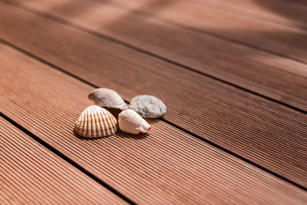 System tarasowy Hartika Tarase Home | Kolor: Mahoń naturalny kompozyt na taras